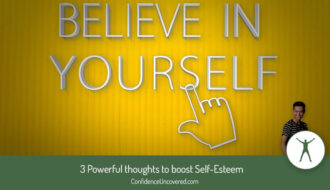 3 Thoughts to boost self-esteem