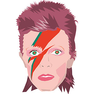 David Bowie Drawing