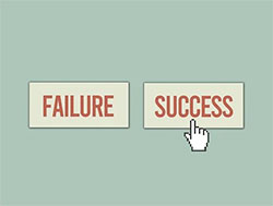 Even a failure can be a success