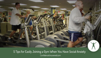 Joining a gym when you have social anxiety