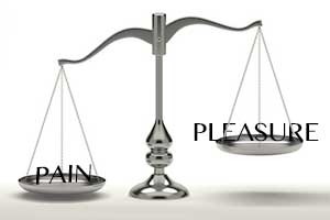 pain vs pleasure